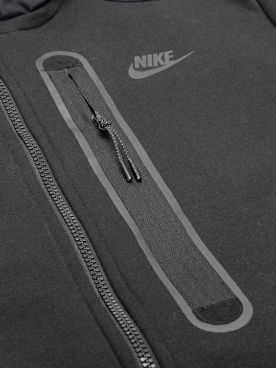 Спортна Яке Tech Fleece с Качулка Черна