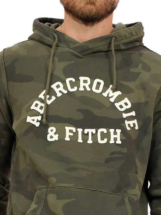 Sweatshirt with Hood Khaki