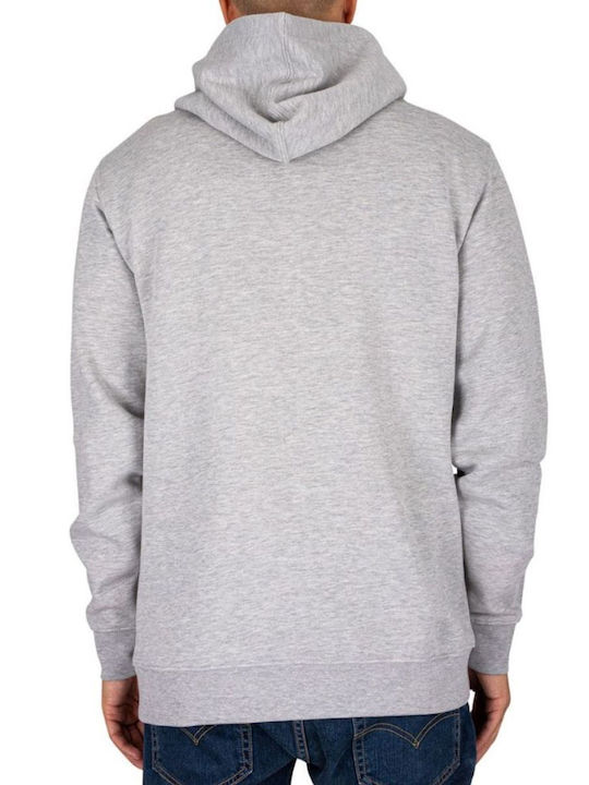 Vans Stackton Herren Sweatshirt mit Kapuze und Taschen Gray