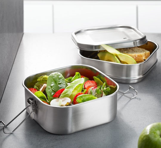 Gefu Endure Δοχείο Φαγητού Inox Θερμός Ασημί 1.8lt