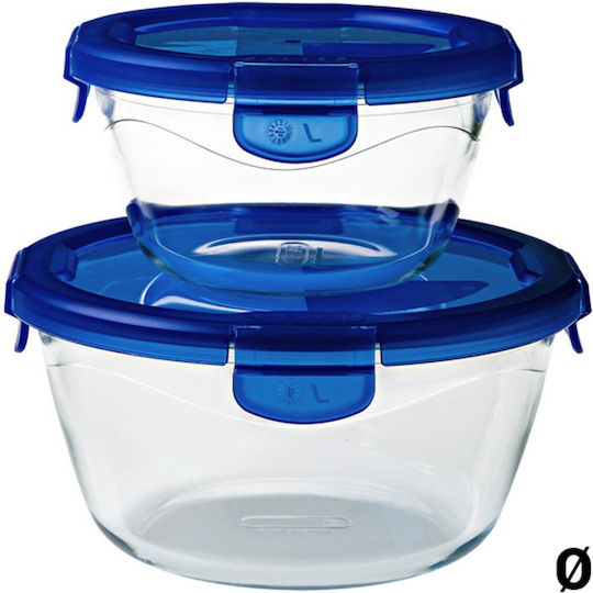 Pyrex Cook & Go Δοχείο Φαγητού Πλαστικό Μπλε 700ml