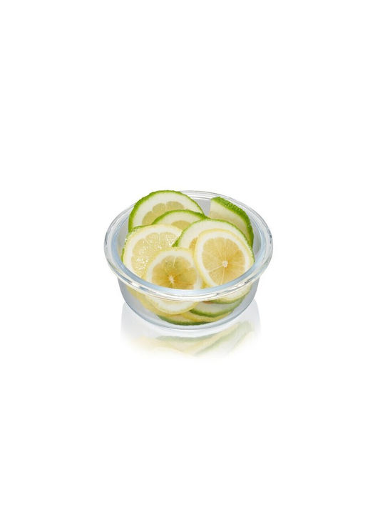 Gefu Milo Cutie pentru Mâncare Sticlă Argintiu Potrivit pentru Cuptor cu Microunde 400ml 1buc