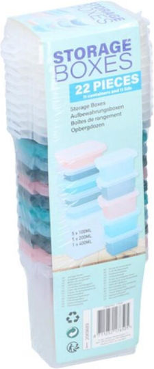 Set Mittagsboxen Transparente 11 Stück