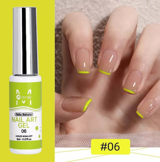 Nail Art Gel Νυχιών Πολύχρωμο