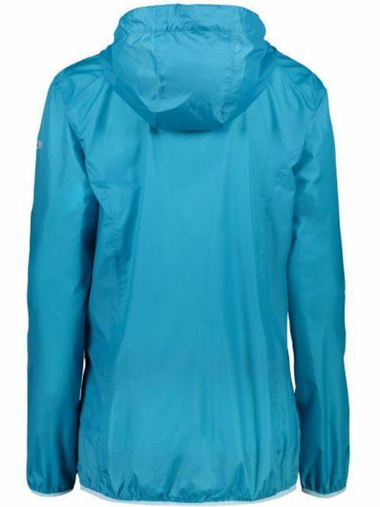 CMP Fix Ibisco Jachetă de femei Puffer Drumeție Impermeabil Albastru deschis