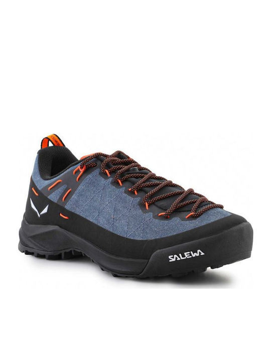 Salewa Wildfire Canvas Men's Blue Hiking Shoes
