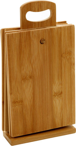 ArteLibre Module Suprafață de Tăiere Lemnoasă Maro 15x30cm 7buc