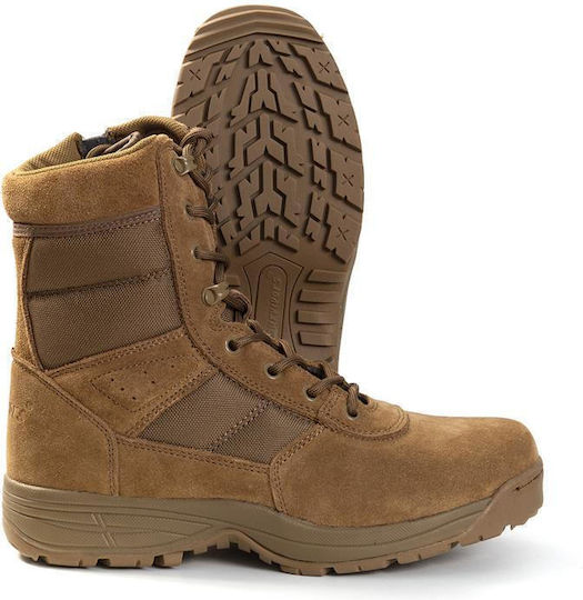 Survivors Military Boots Spiral 8.0 SZ Suede Desert 00329