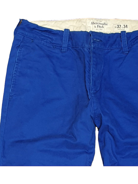 Trousers Chino in Slim Fit Blue