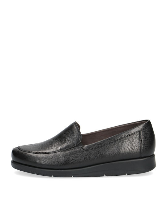 Women's Slip-On Leather Black