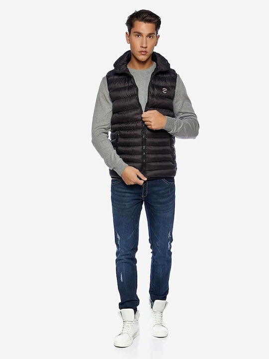 Αμάνικο Μπουφάν Puffer Μαύρο