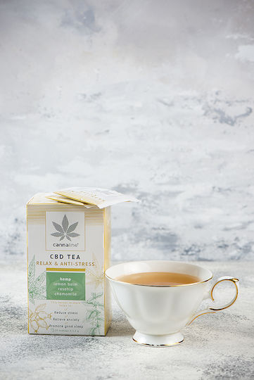 Cannaline CBD Tea Relax & Anti-Stress 20τμχ