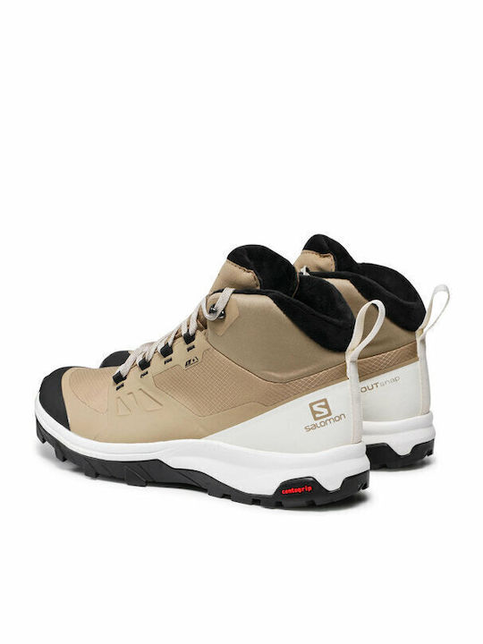Salomon Outsnap CSWP Ανδρικά Ορειβατικά Μποτάκια Kelp / Vanilla Ice / Black