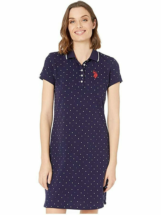Лятна Mini T-shirt Рокля Синя