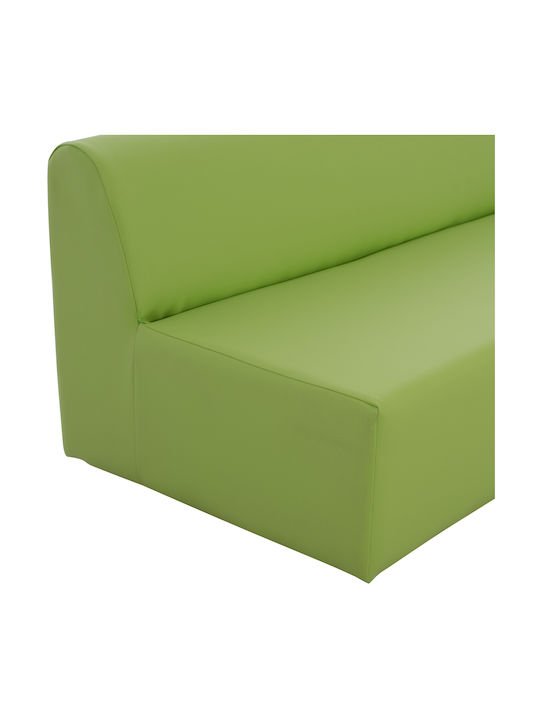 Двуместен Диван Текстил Зелен 120x60x55см.