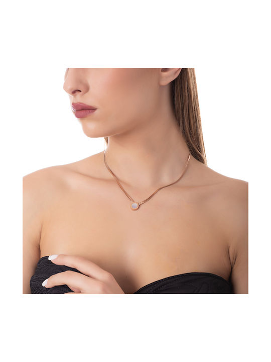 Oxzen Necklace from Gold Plated Steel