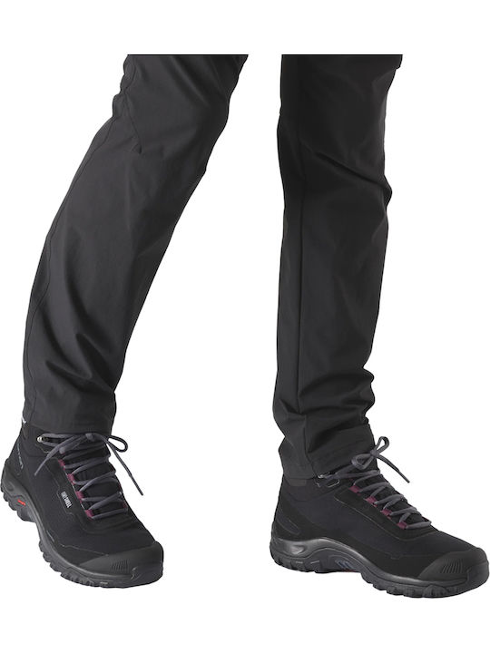 Salomon Shelter CS Γυναικεία Ορειβατικά Black / Ebony / Winetast Salomon Shelter CS Γυναικεία Ορειβατικά Black / Ebony / Winetast