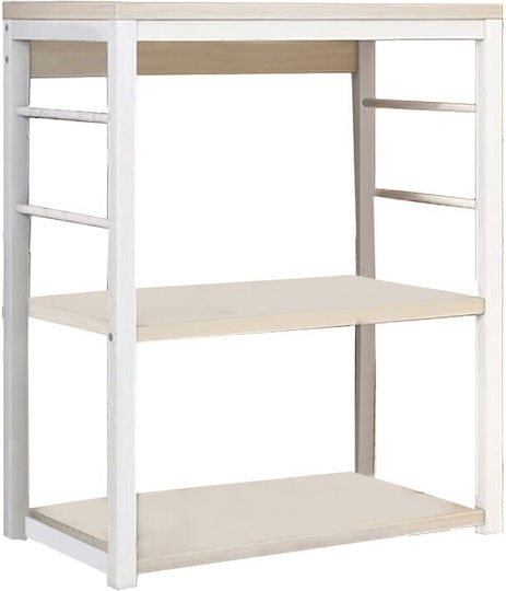 Pakketo Pakketo Επιτραπέζια Βάση Cayde Μεταλλική 50x30x71.5cm Λευκά