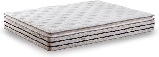Matt & More Quattro Queen Orthopedic Mattress 160x210cm with Springs & Topper