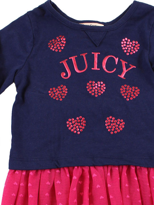 Juicy Couture Kids Set with Leggings Winter 2pcs Navy Blue