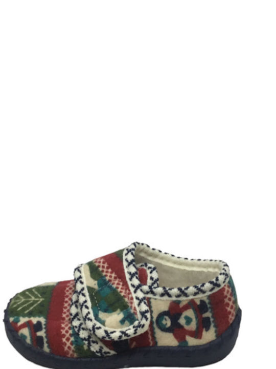 Adam's Shoes Kids Slipper Ankle Boot Multicolour