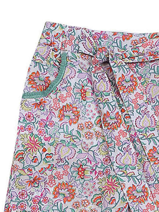 Funky Girls Fabric Pant Multicolour