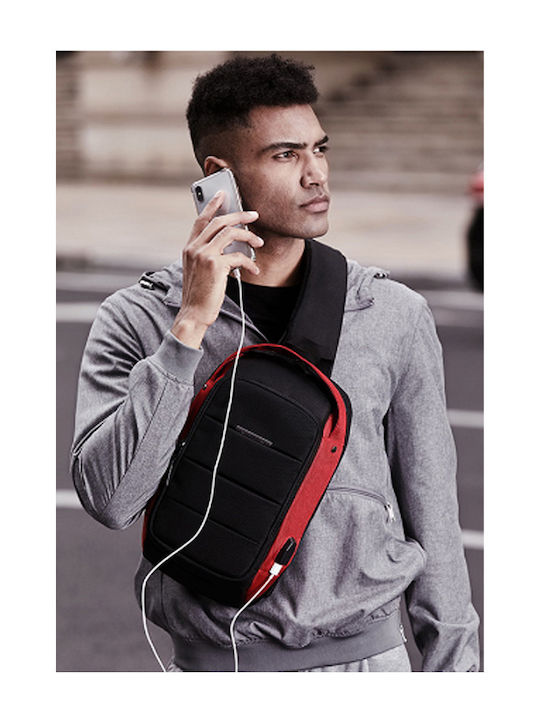 Men's Bag Sling Black / Red