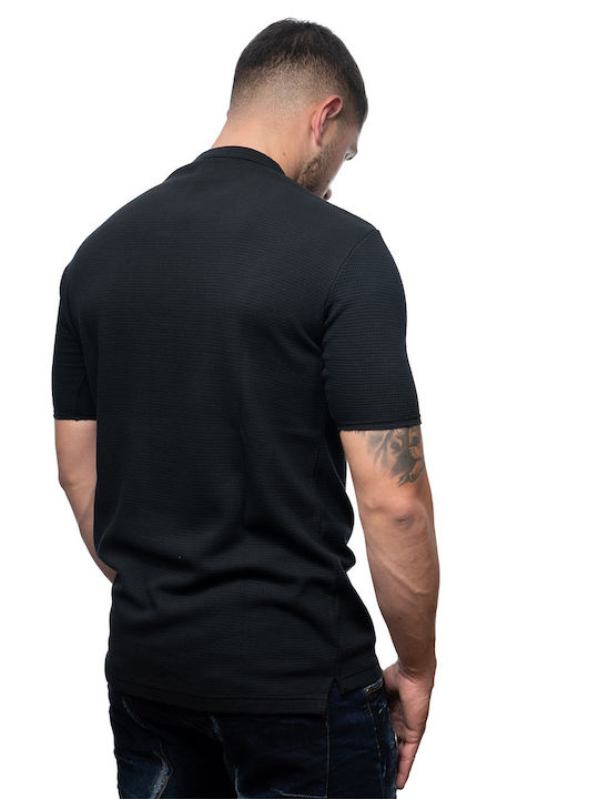 Rose & Cigar Men's Short Sleeve T-shirt Black