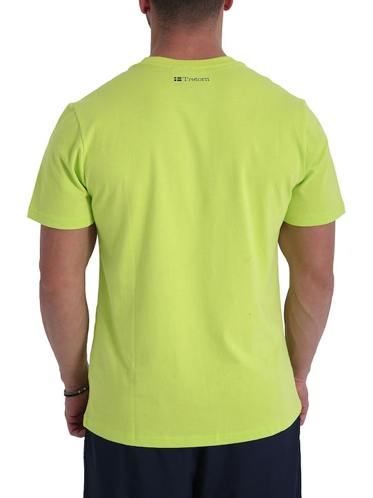 Tretorn Men's Athletic T-shirt Short Sleeve Green