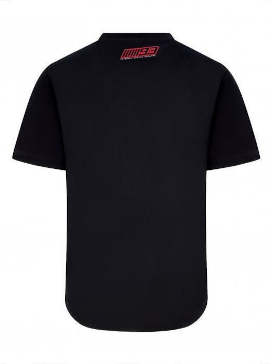 T-SHIRT 93 GRAU STREIFEN SCHWARZ 2033013| MARC MARQUEZ