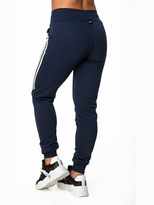 Bodymove Pantaloni de trening pentru femei Albastru marin