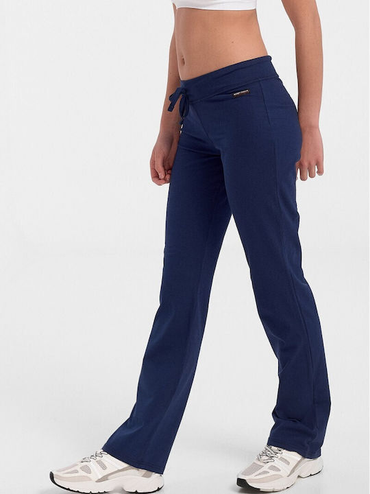 Bodymove Damen-Sweatpants Marineblau