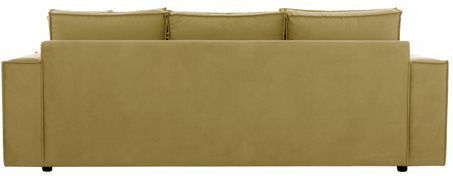 Monaco Colțar Canapea cu Unghi reversibil Galben 240x170x86cm.