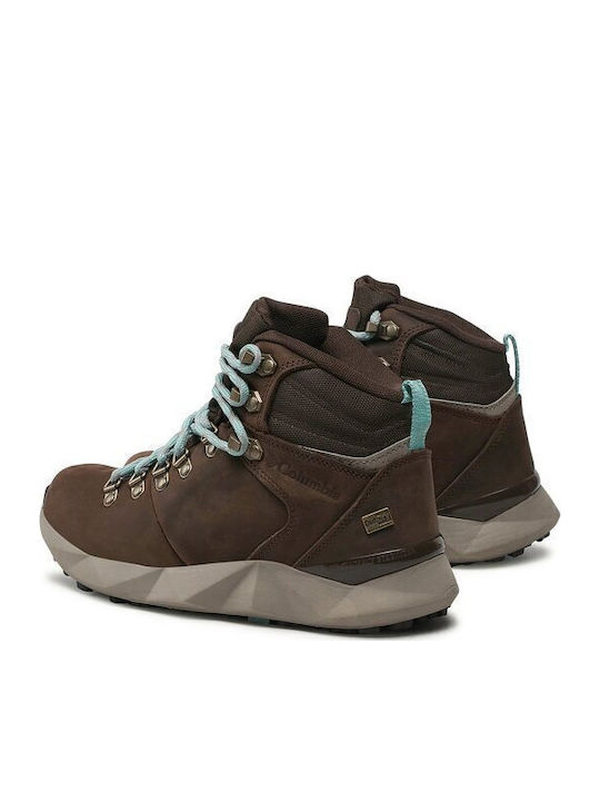 Columbia Facet Sierra OutDry Men's Hiking Boots Brown / Green Mottled
