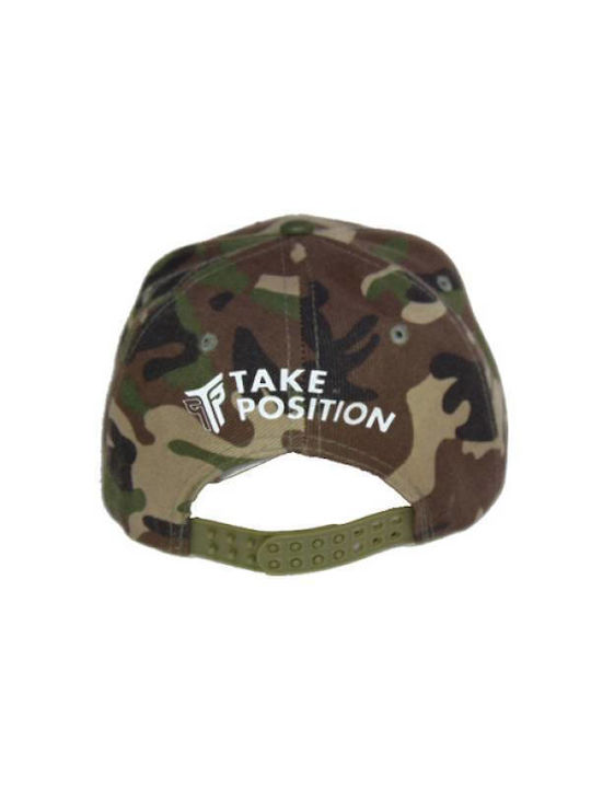 Takeposition Men's Snapback Cap Khaki Camo