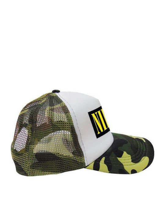 Men's Trucker Cap Khaki Camo