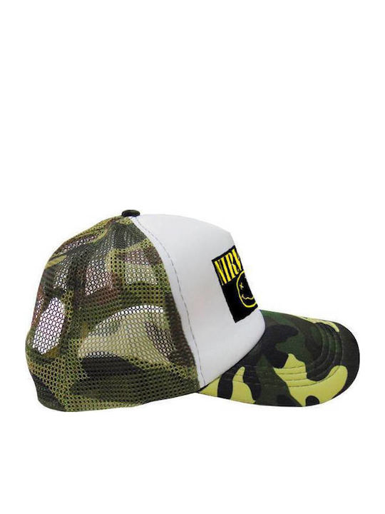 Men's Trucker Cap Khaki Camo