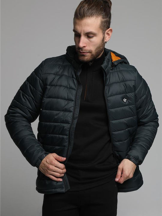 Winter Jacket Puffer Forest Green