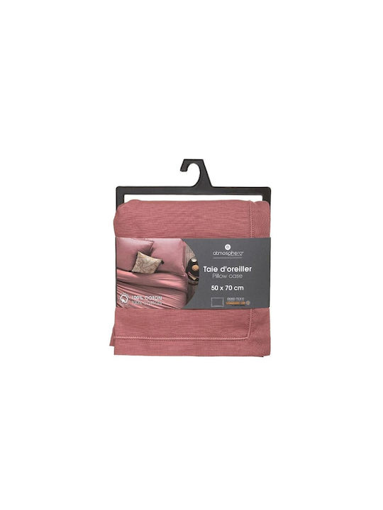 Atmosphera Oxford Kissenbezug Rosa 50x70cm