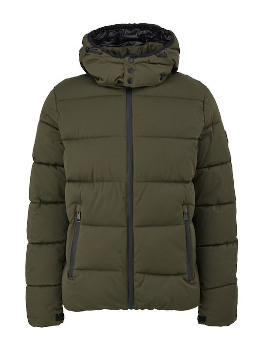 Red Lebel Winter Jacket Puffer Khaki