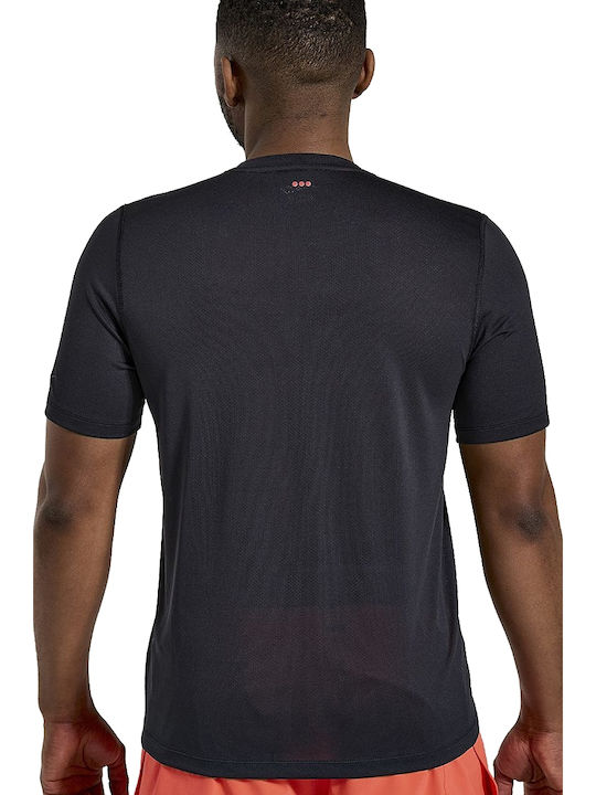 Saucony Stopwatch Men's Athletic T-shirt Short Sleeve Black