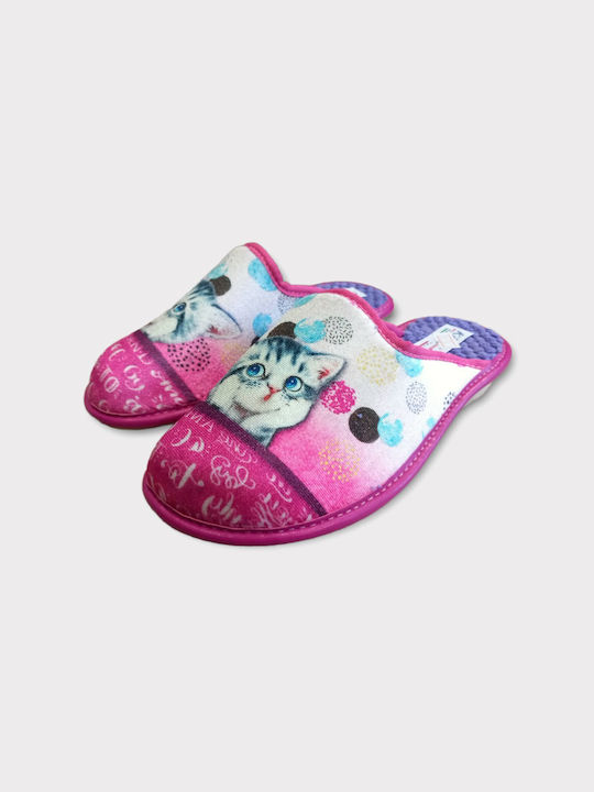 Women's slipper in white-pink color with code109 design