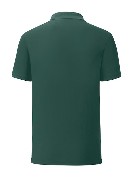 Fruit of the Loom Iconic Men's Short Sleeve Promotional Blouse Forest Green