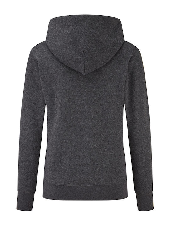 Fruit of the Loom Ladies Classic Werbe-Hoodie Dark Heather Grey