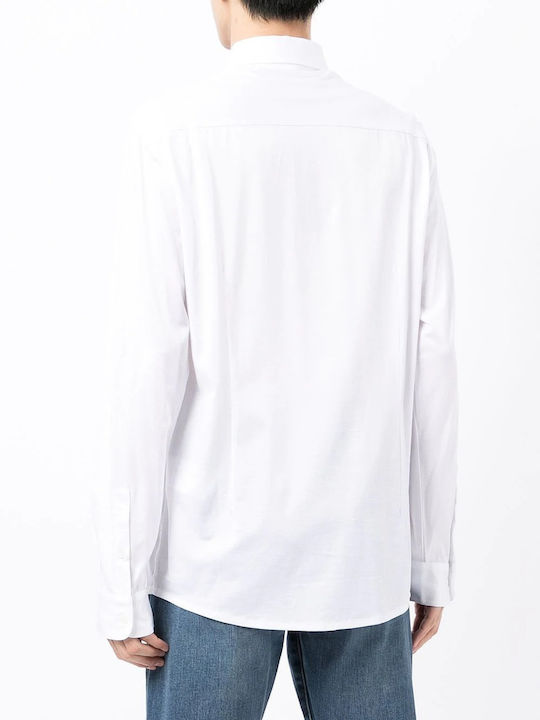 Emporio Armani Men's Shirt Long Sleeve White