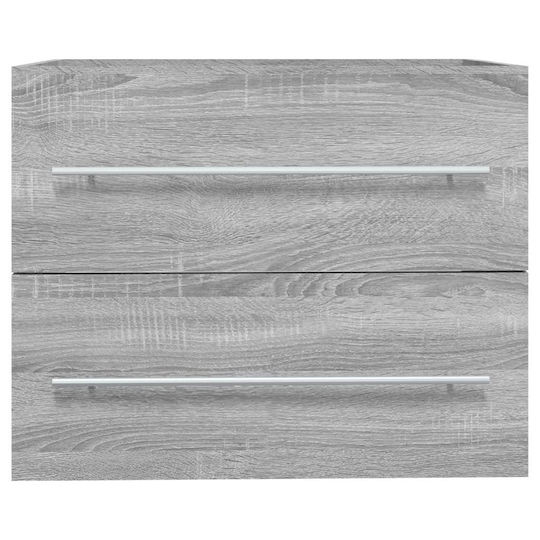 vidaXL Waschtisch ohne Waschbecken L60xB38.5xH48cm Sonoma