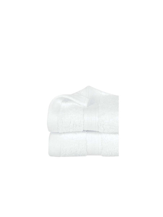 Atmosphera Bath Towel 70x130cm. White Weight 450gr/m²