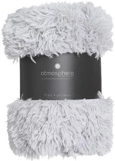 Atmosphera Πολυθρόνας Π120xΜ160cm Γκρί