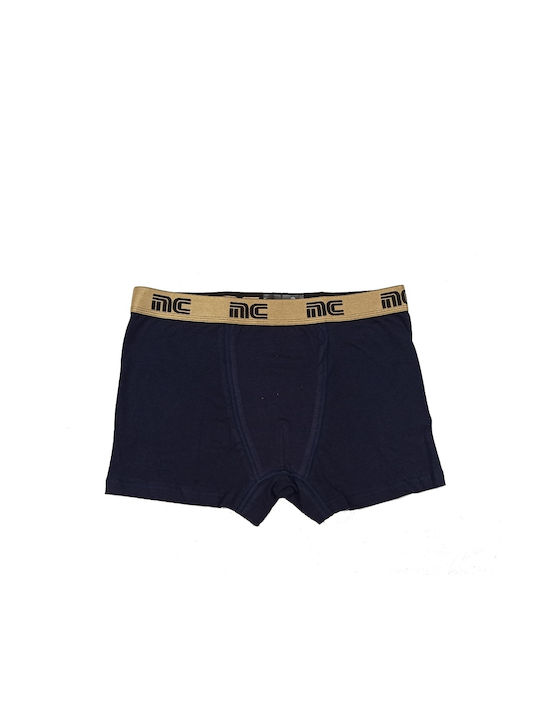 Nina Club 411 Herren Boxershorts Blue / Gold 1Packung