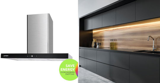 Gruppe Oceanos Kamin-Dunstabzug 90cm Inox